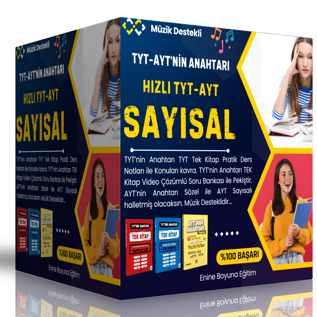 TYT'nin Anahtarı Süper 2'li & AYT'nin Anahtarı Sayısal Tüm Dersler Tek Kitap