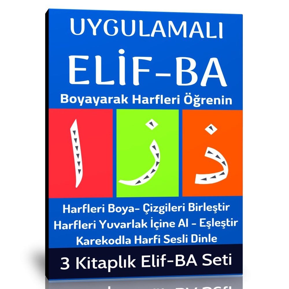 Uygulamalı Elif-BA Etkinlik Kitap Seti (3 Modüler Kitap)