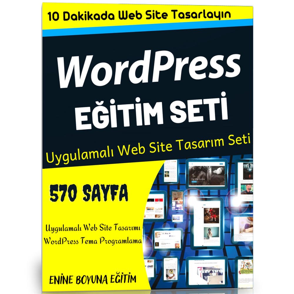 WordPress Eğitim Seti (Süper İki Kitap)