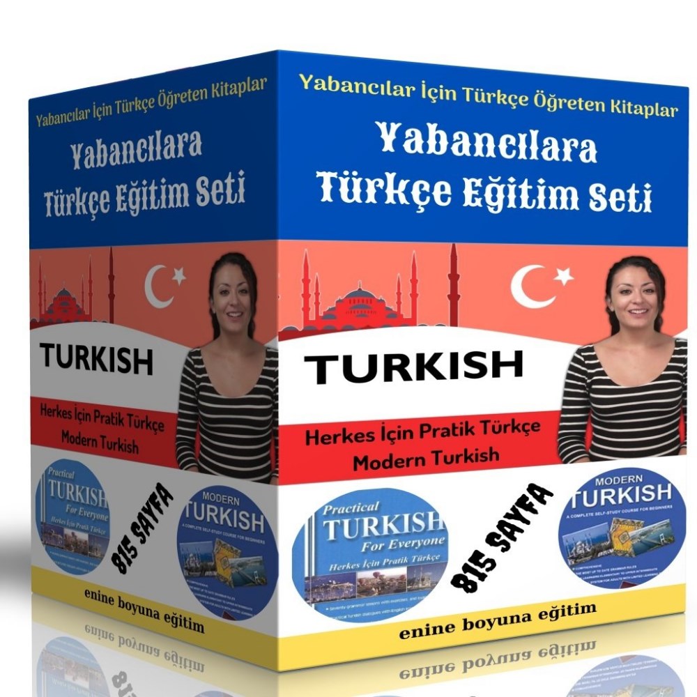 Yabancılara Türkçe Eğitim Seti (2 Süper Kitap)