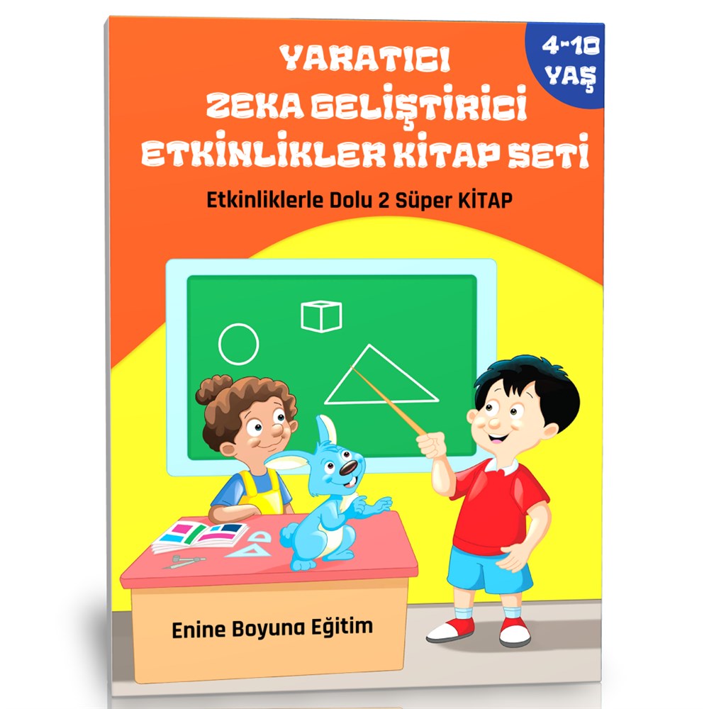 Yaratıcı Zekâ Geliştirici Etkinlikler Kitap Seti (4-10 Yaş)
