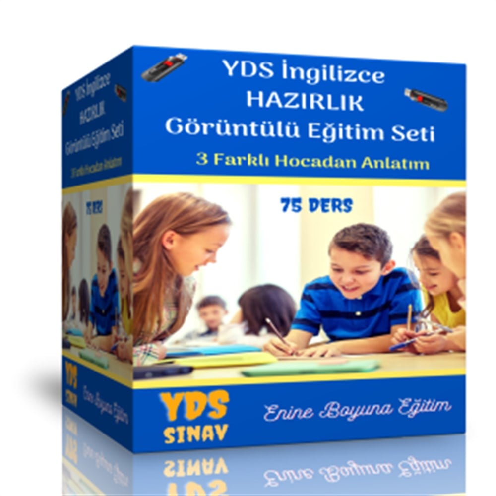 YDS Hazırlık İngilizce Görüntülü Eğitim Seti  (75 Ders Videosu)