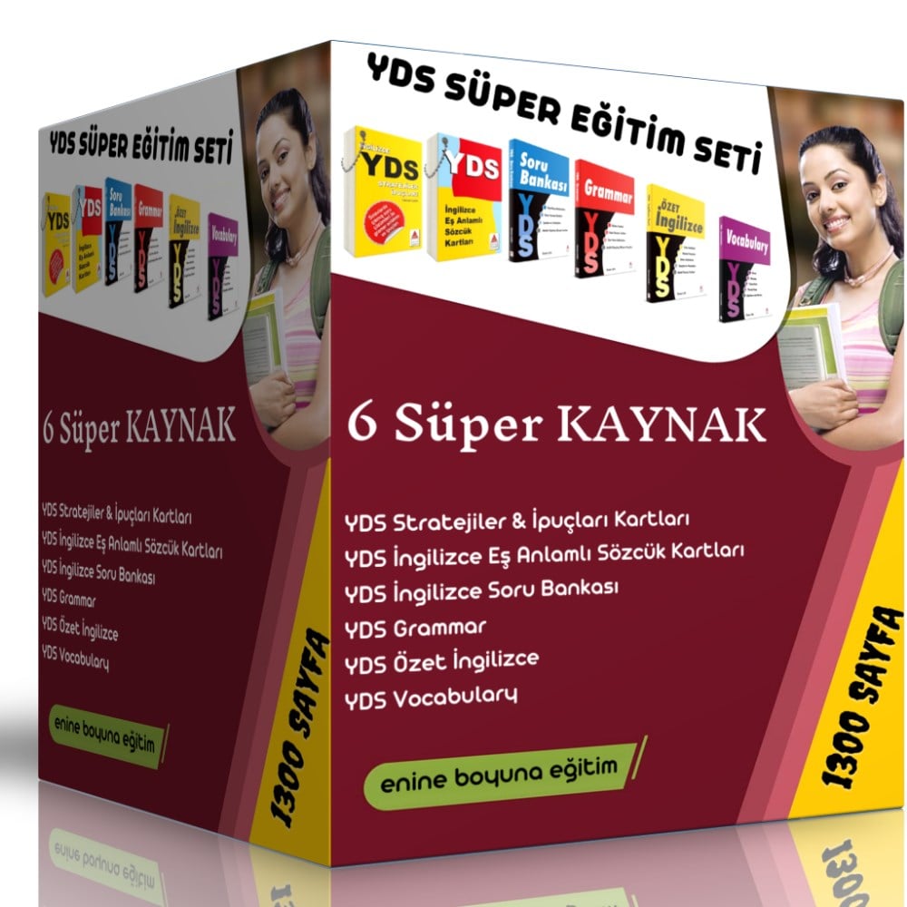 YDS Süper Eğitim Seti (6 Süper Kaynak)