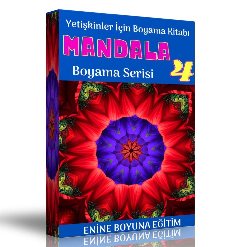Yetişkinler İçin Boyama Kitap Serisi-4