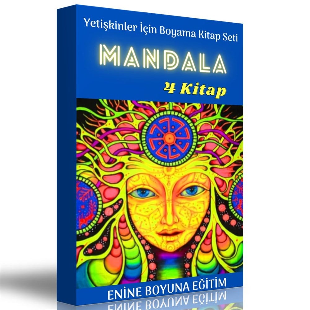 Yetişkinler İçin Boyama Kitap Seti (4 Kitap)