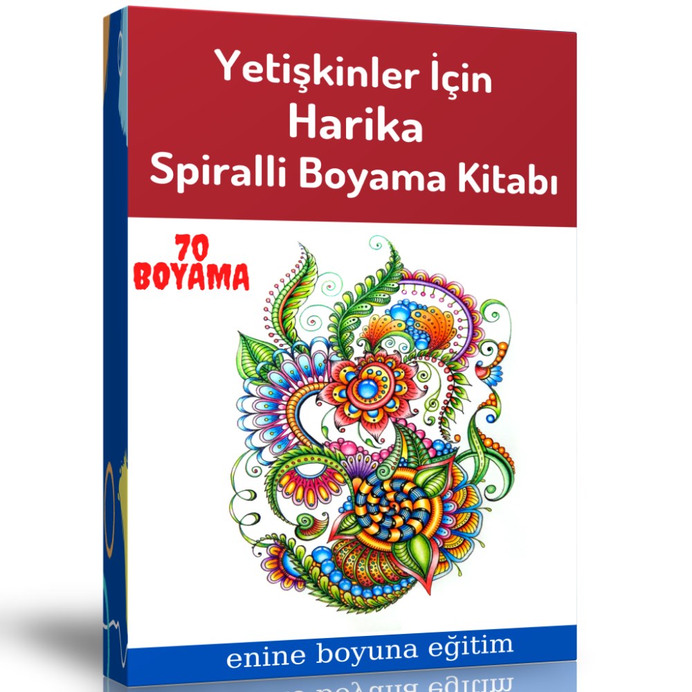 Yetişkinlere Harika Boyama Sayfaları Kitabı
