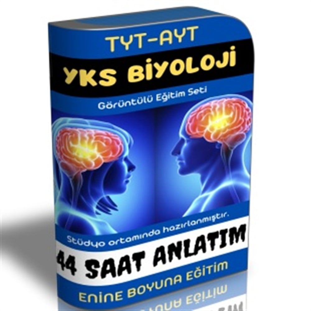 YKS Biyoloji (TYT-AYT Biyoloji Görüntülü Eğitim Seti 44 Saat Özel Ders Anlatımı)