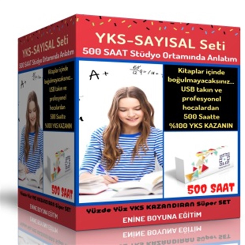 YKS - Sayısal Ful Set (500 Saat Özel Anlatım)