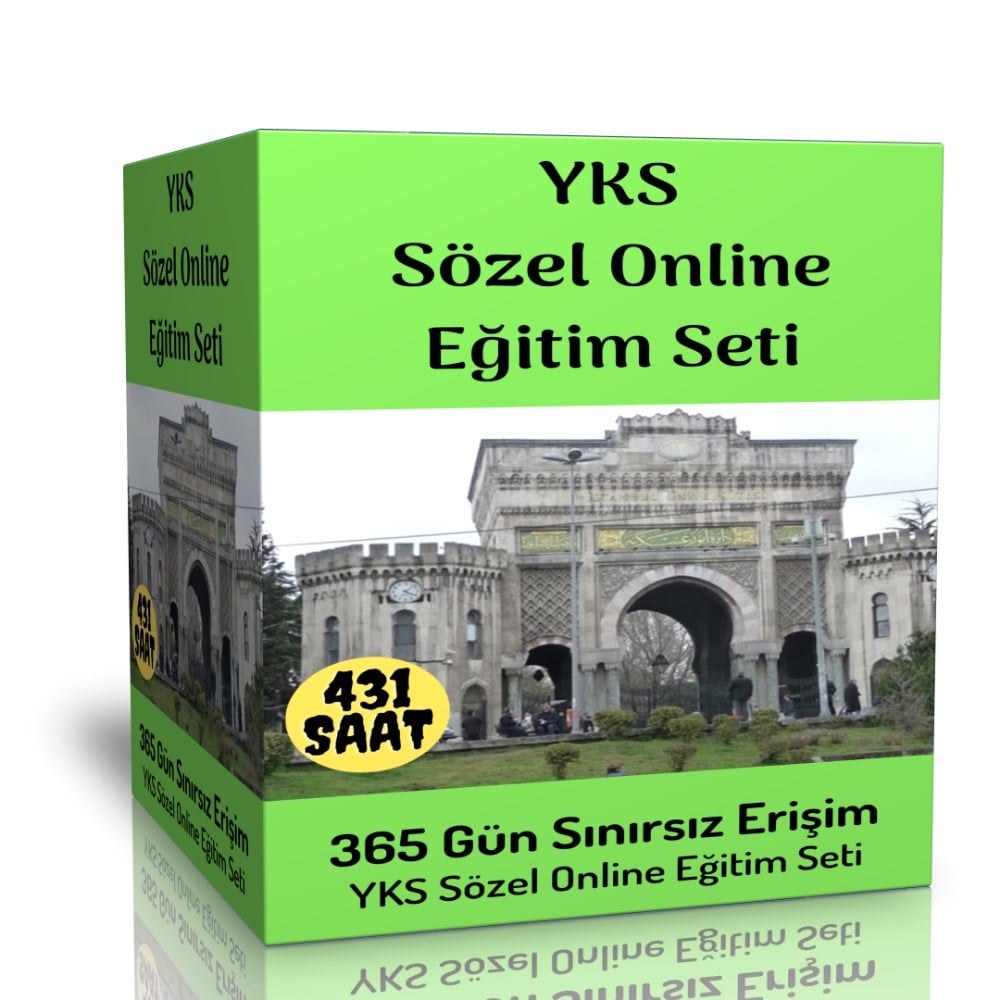 YKS Sözel Online Eğitim Seti