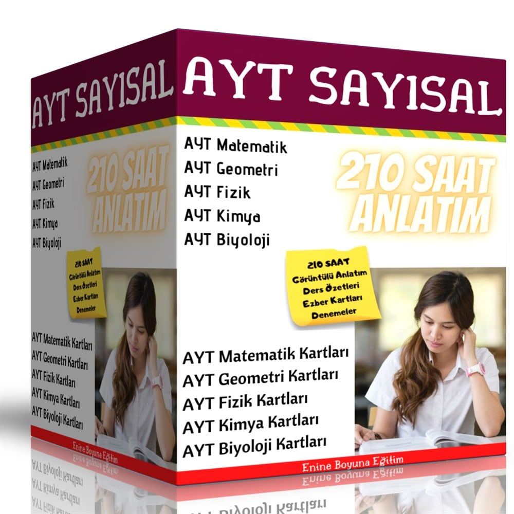 Yüzde Yüz AYT Sayısal Kazandıran Eğitim Seti 