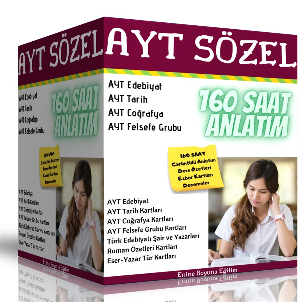 Yüzde Yüz AYT Sözel Kazandıran Eğitim Seti 
