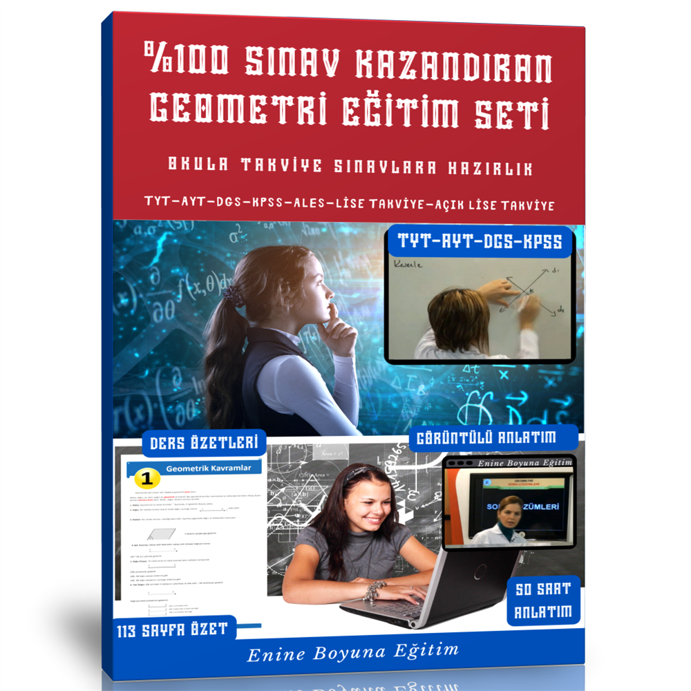 Yüzde Yüz Kazandıran Geometri Eğitim Seti 
