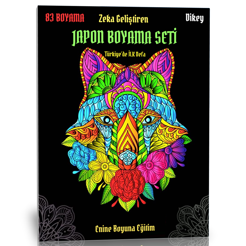Zeka Geliştiren Japon Dikey Boyama Seti (Kutulu)