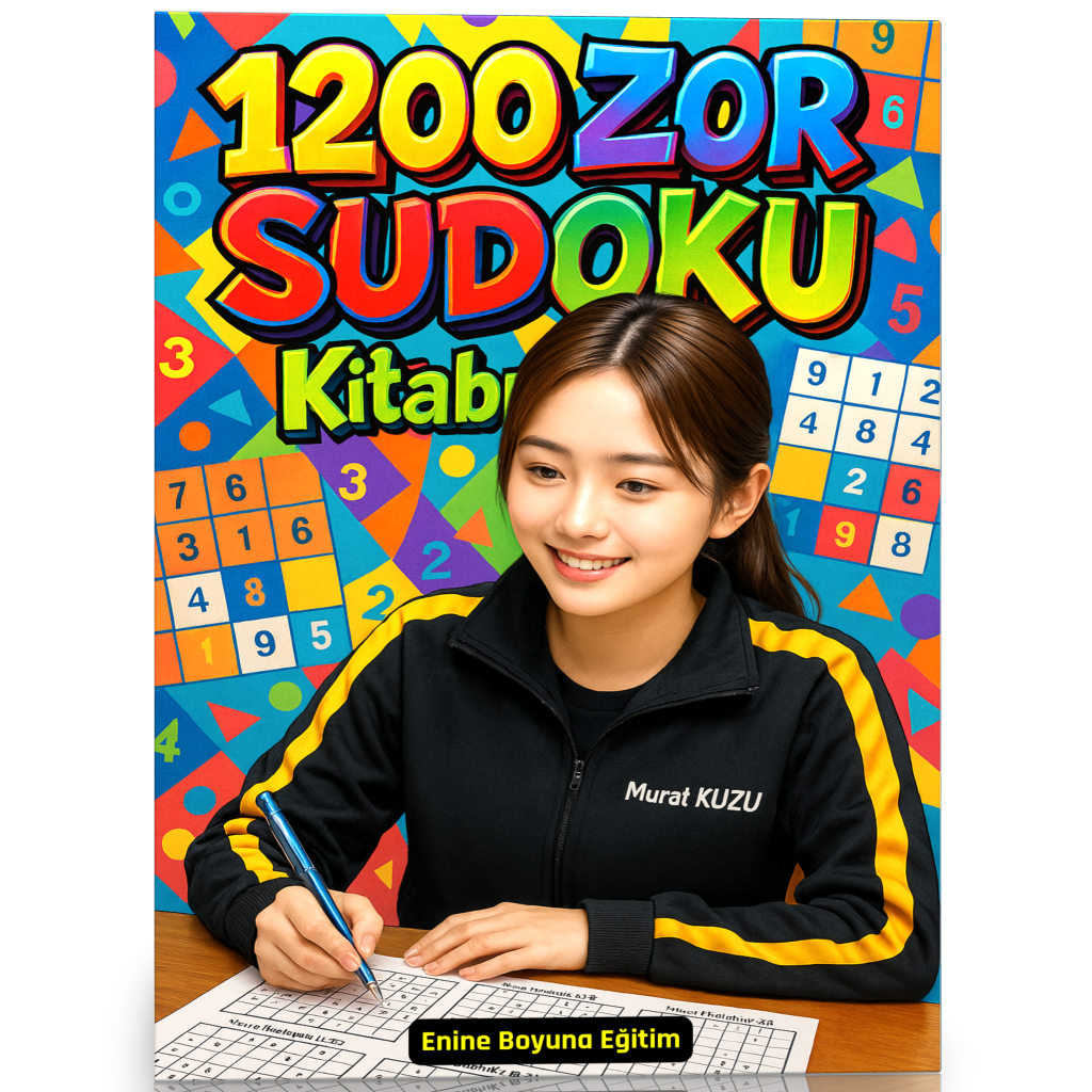 Zor Sudoku Kitabı (1200 Sudoku Ansiklopedik BOY) 