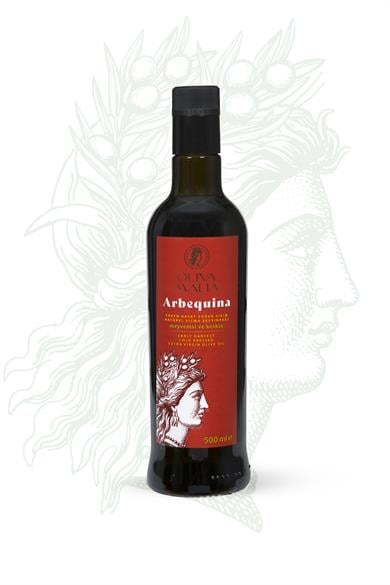 Arbequina Serisi Natürel Sızma Zeytinyağı 500 ml - Soğuk Sıkım - Erken Hasat