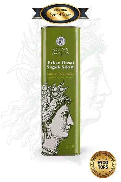 Naturel Sızma Zeytinyağı 2 lt - Soğuk Sıkım - Erken Hasat