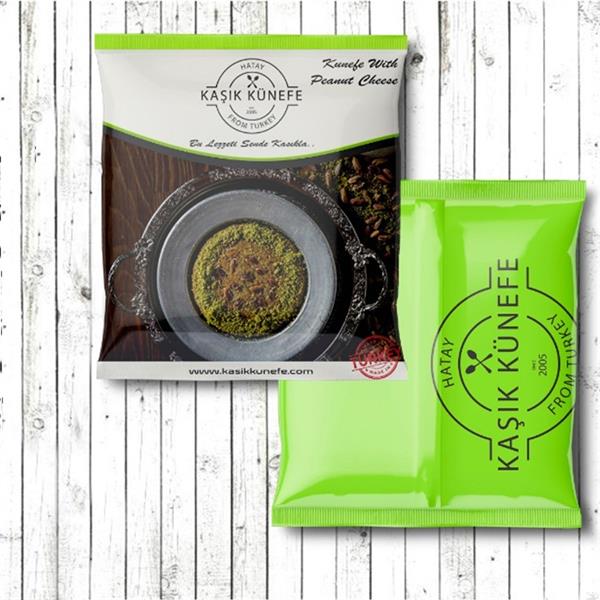 Toptan Dondurulmuş Hazır Şoklanmış 125 gr Peynirli Künefe(25 ad) ve Fıstıklı Künefe(25 ad) 50 li Paket
