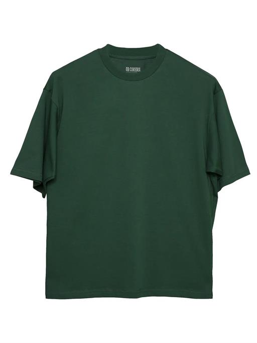 Basic Oversize Tişört - YeşilM-GUN-OTS-YESIL-L-BASIC