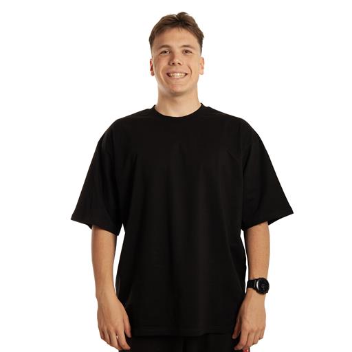 Siyah Oversize Tişört (Basic)basic-oversize-tisort-siyah-l