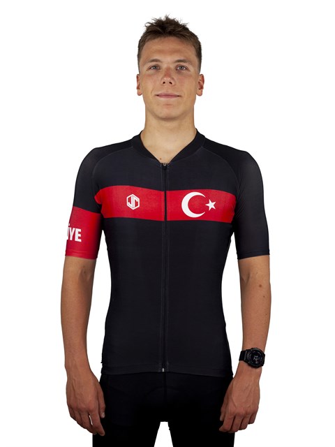 Siyah Türkiye Bisiklet Forması
