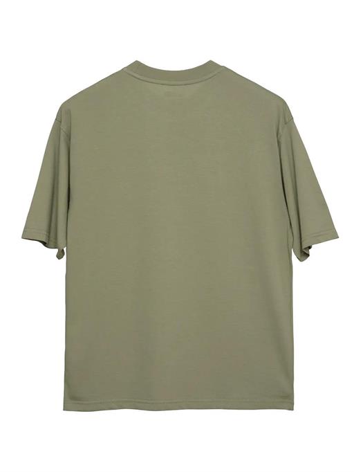 Basic Oversize Tişört - Askeri YeşilM-GUN-OTS-AYESIL-L-BASIC