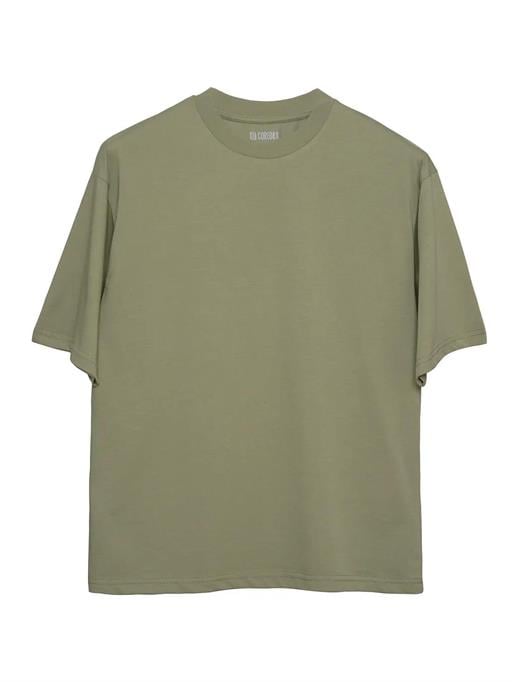 Basic Oversize Tişört - Askeri YeşilM-GUN-OTS-AYESIL-L-BASIC