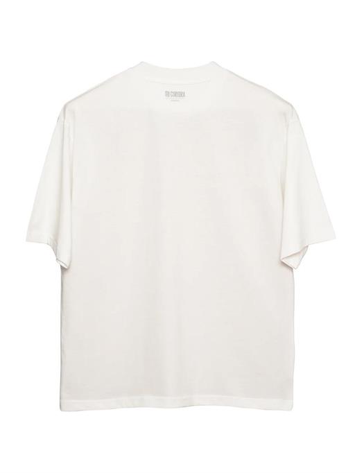 Basic Oversize Tişört - EkruM-GUN-OTS-EKRU-L-BASIC