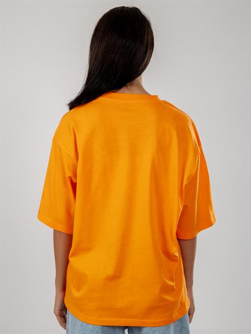 Basic Oversize Tişört - TuruncuM-GUN-OTS-TURUNCU-L-BASIC