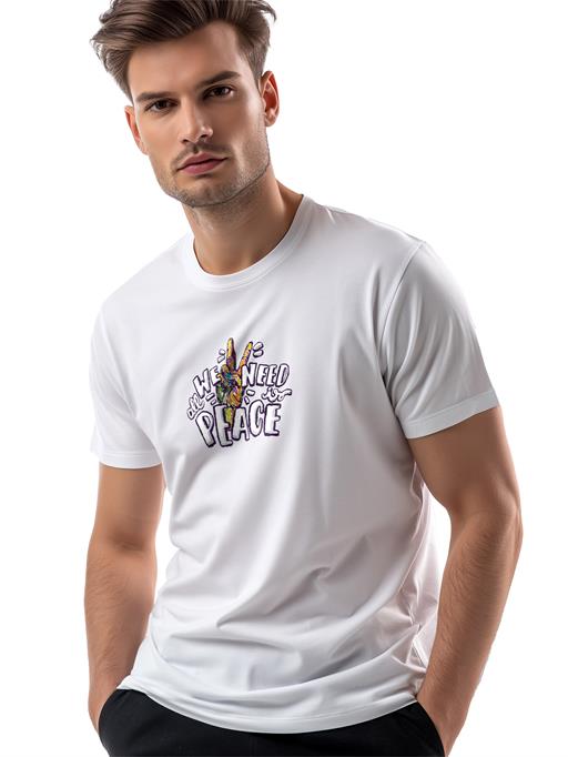 Beyaz Tişört (TA0024)M-GUN-TS-BEYAZ-L-339