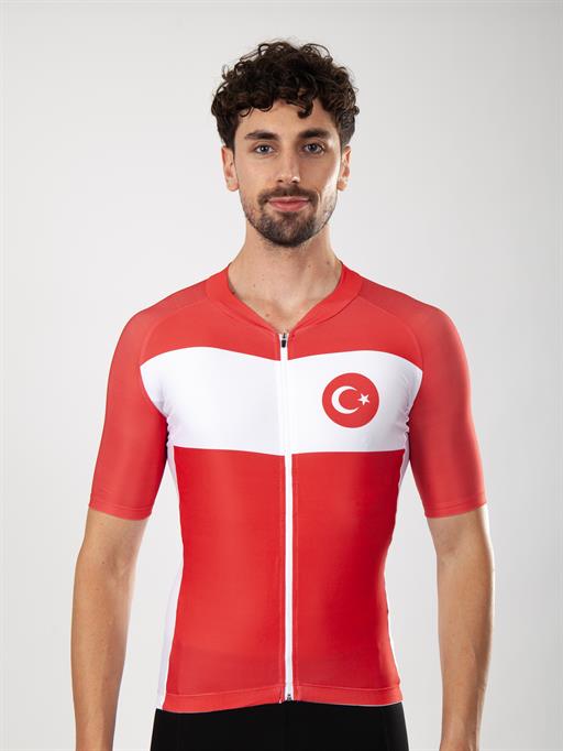 Milli Takım Racing Fit Bisiklet FormasıM-BIS-KRAC-L-MILLI