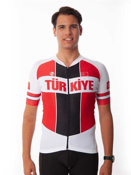 Yüzyıl Beyaz Racing Fit Bisiklet FormasıFIR-BF-2023-YUZYIL-BEYAZ