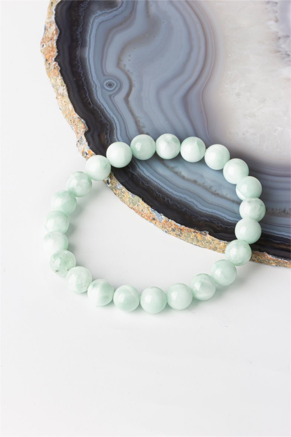 Larimar Küre Kesim 8 mm Bileklik