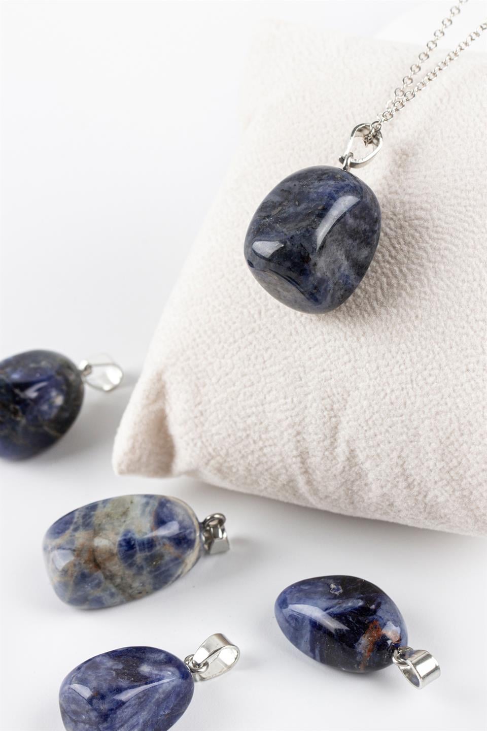 Sodalit Tımbıl Model Kolye Ucu