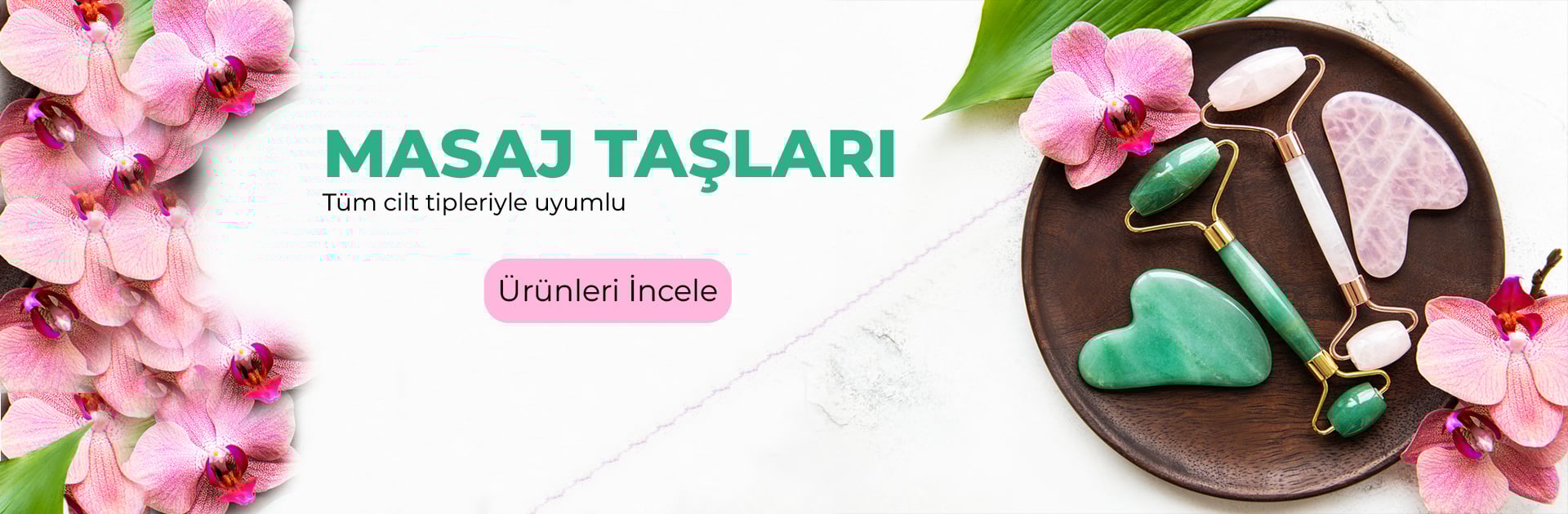 Zümrüt Doğal Taş - Masaj Taşları