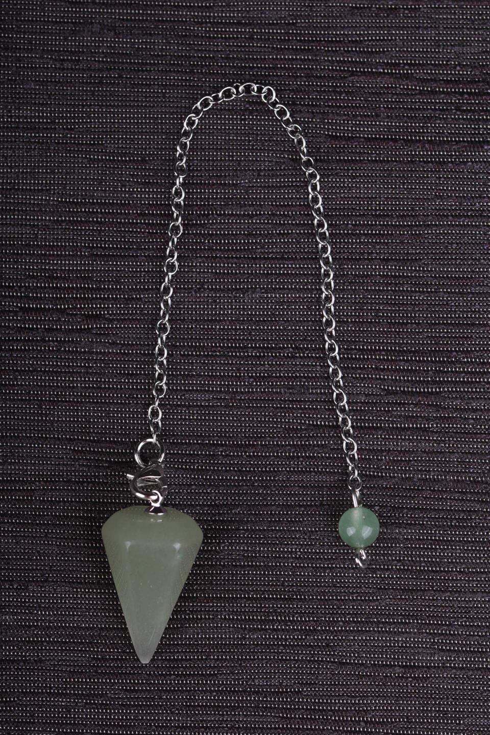 Aventurin Doğal Taş Pandül - Sarkaç