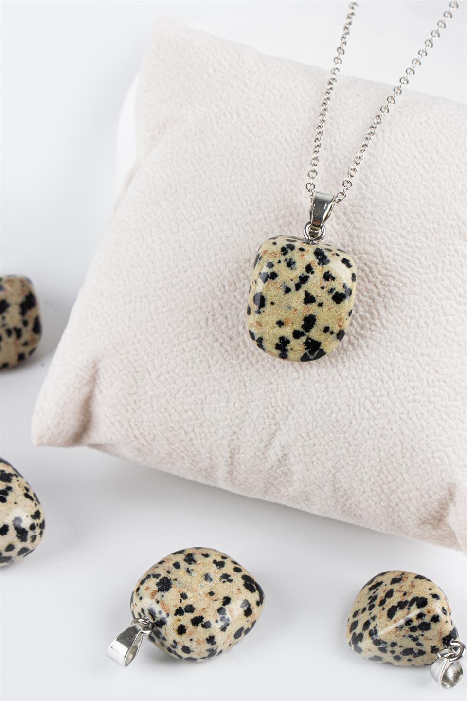 Jasper Dalmaçyalı Tımbıl Model Kolye Ucu