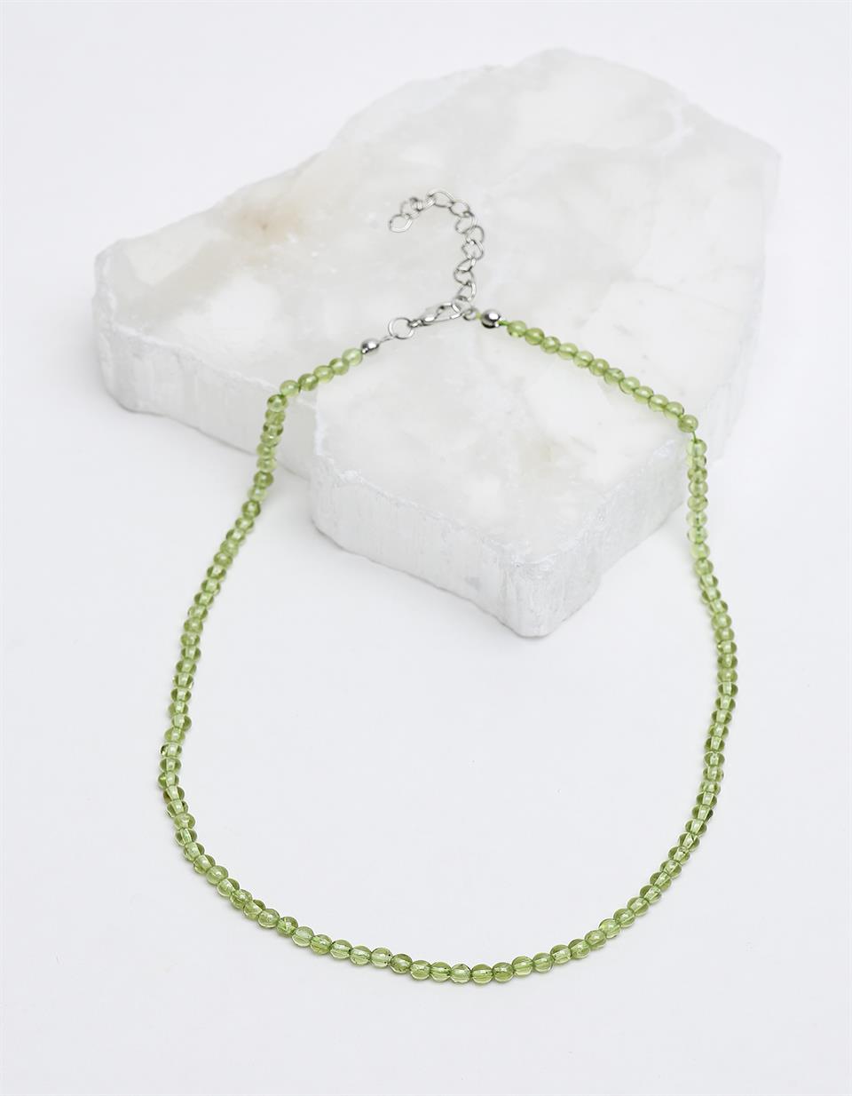 Peridot (Zebercet) 4 mm Küre Kesim