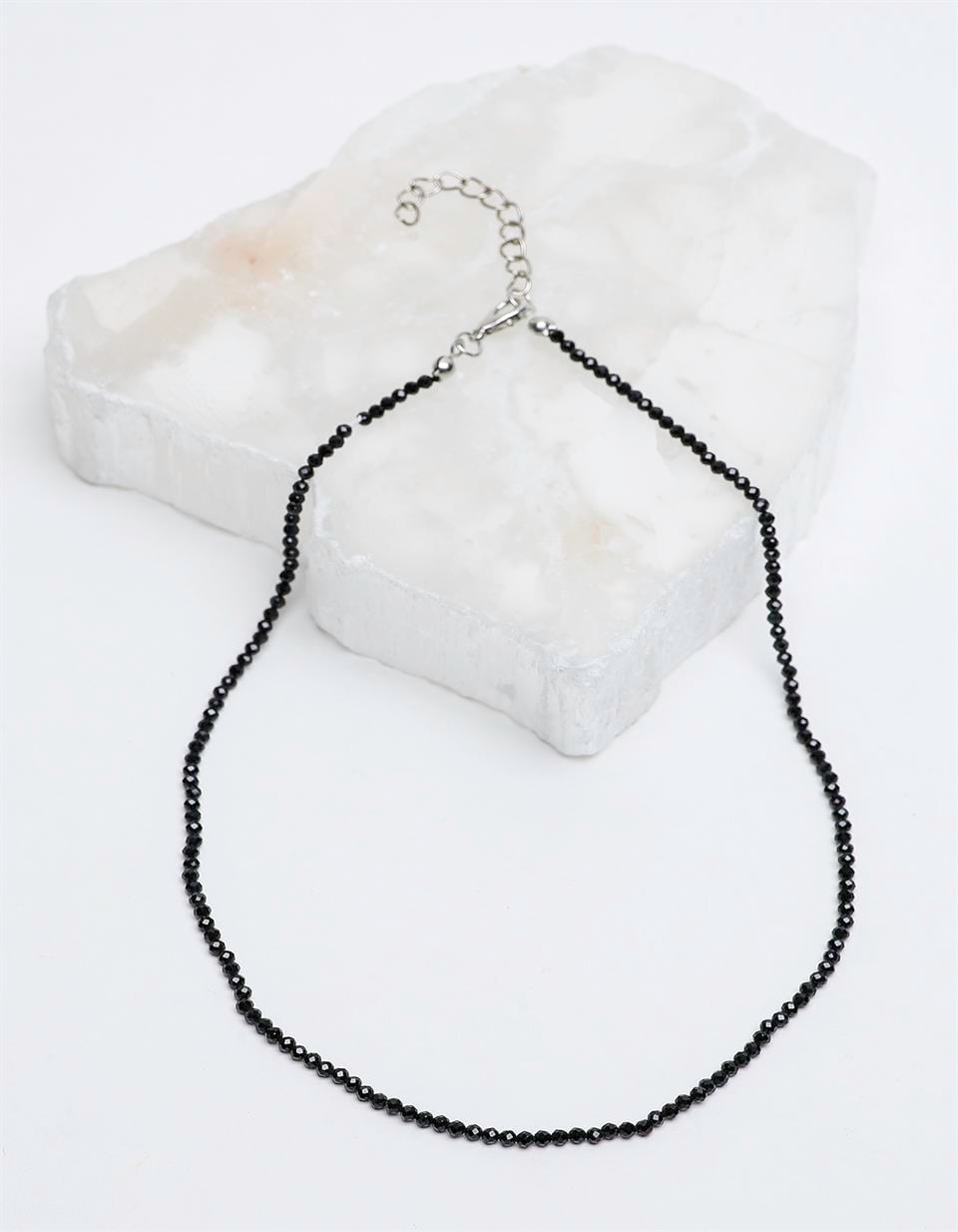 Spinel 2.5 mm Faset Kesim Doğal Taş Kolye