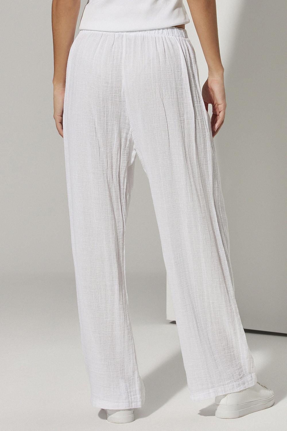 Beach Beyaz Kadın Pantolon