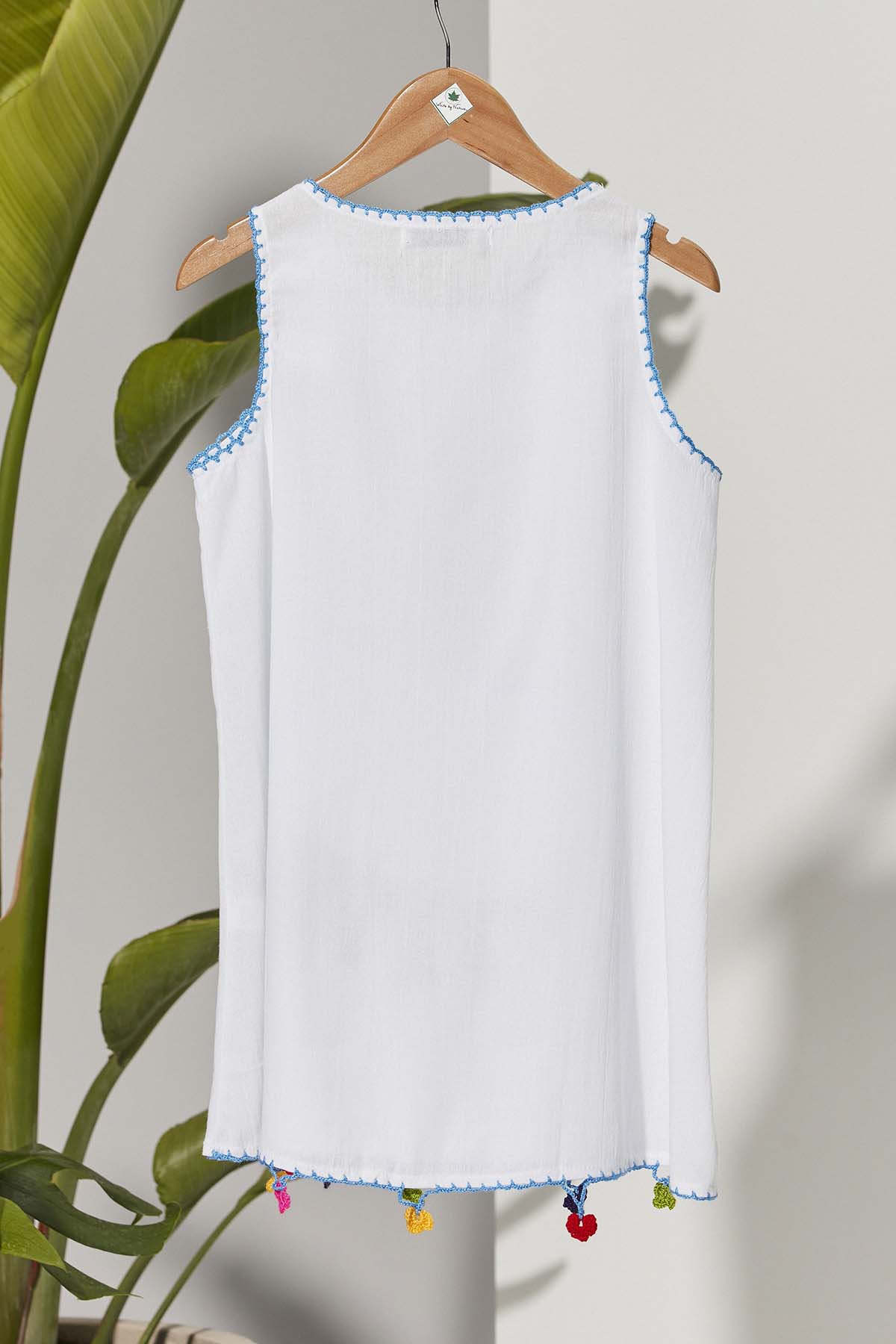 Cepli Çocuk Şile Bezi Elbise