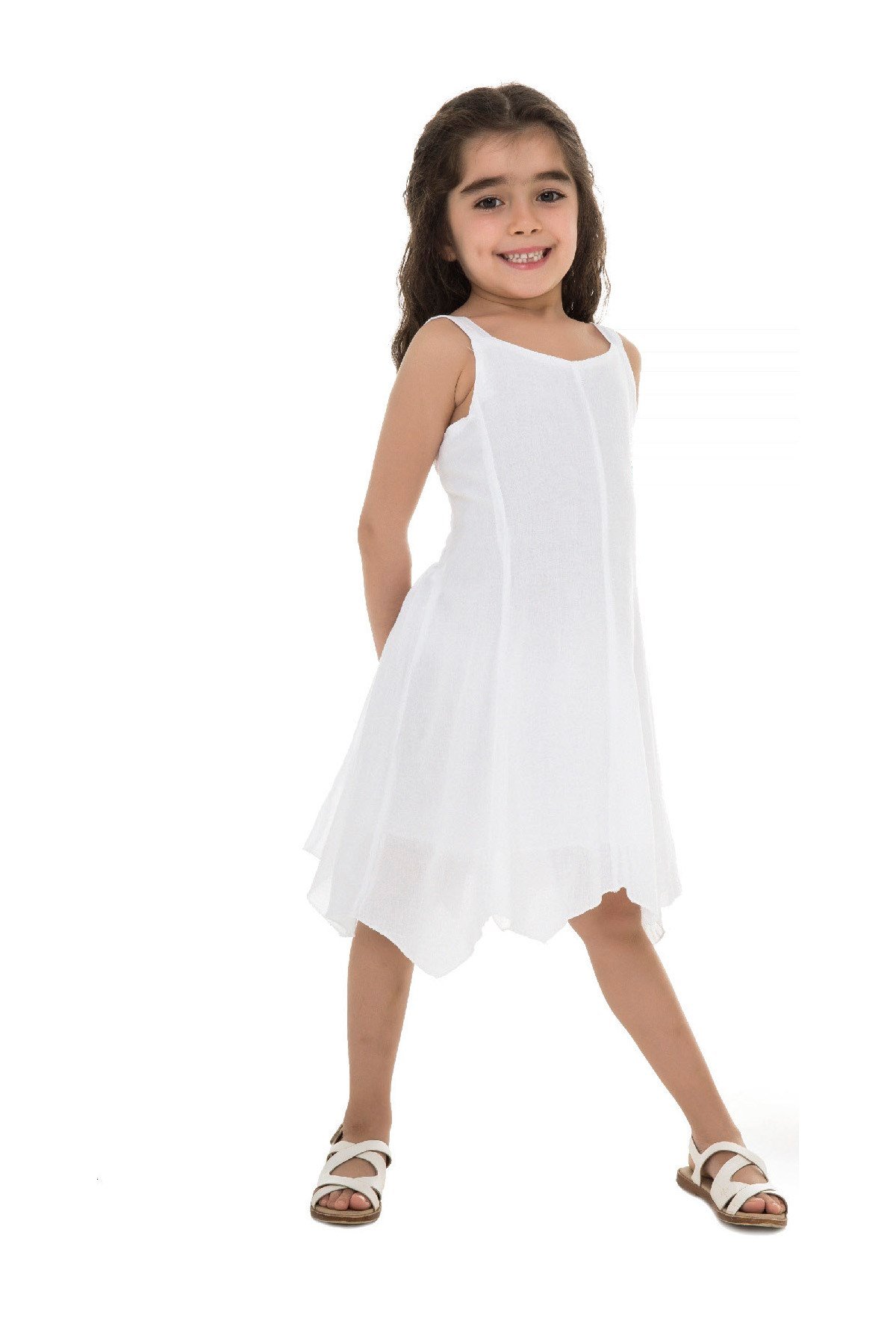 Çocuk Beyaz Elbise