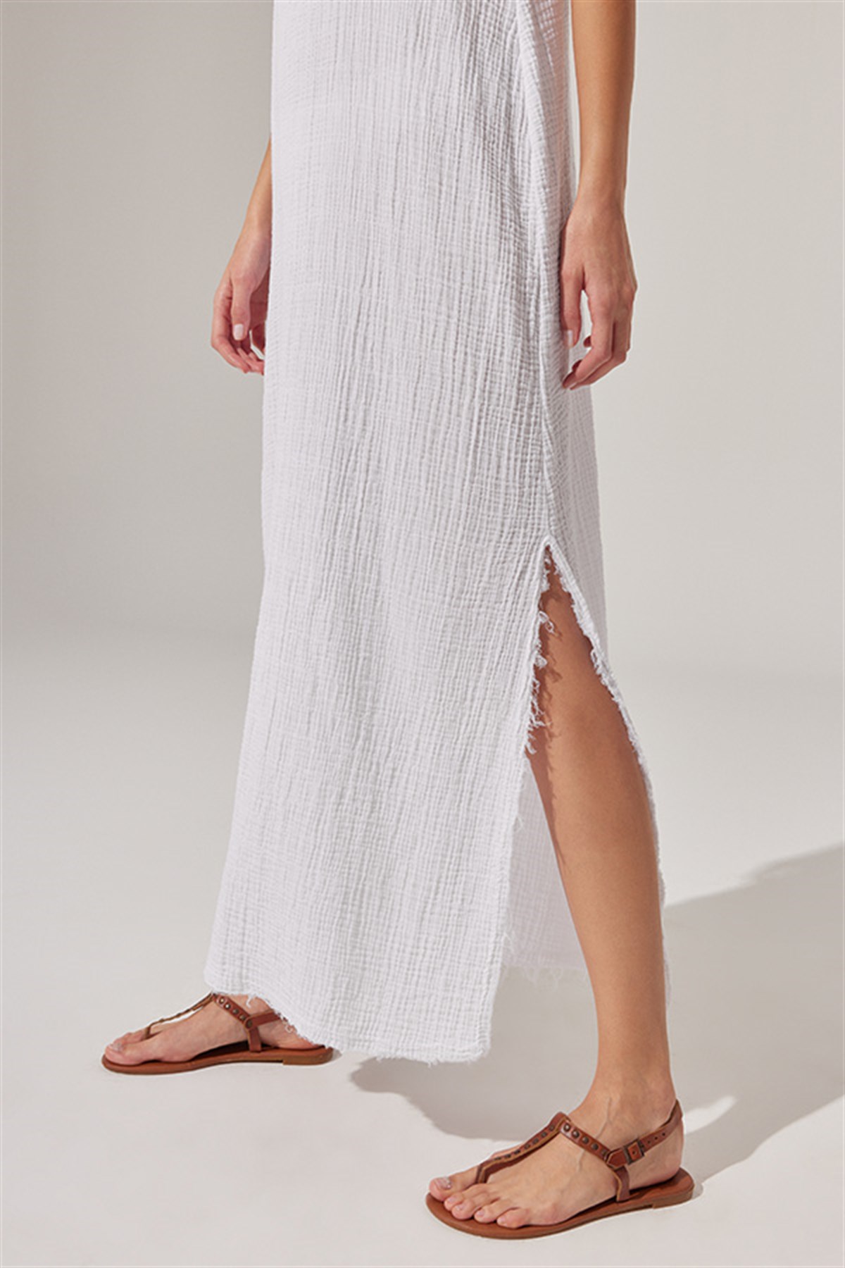 Double Face Askılı Elbise