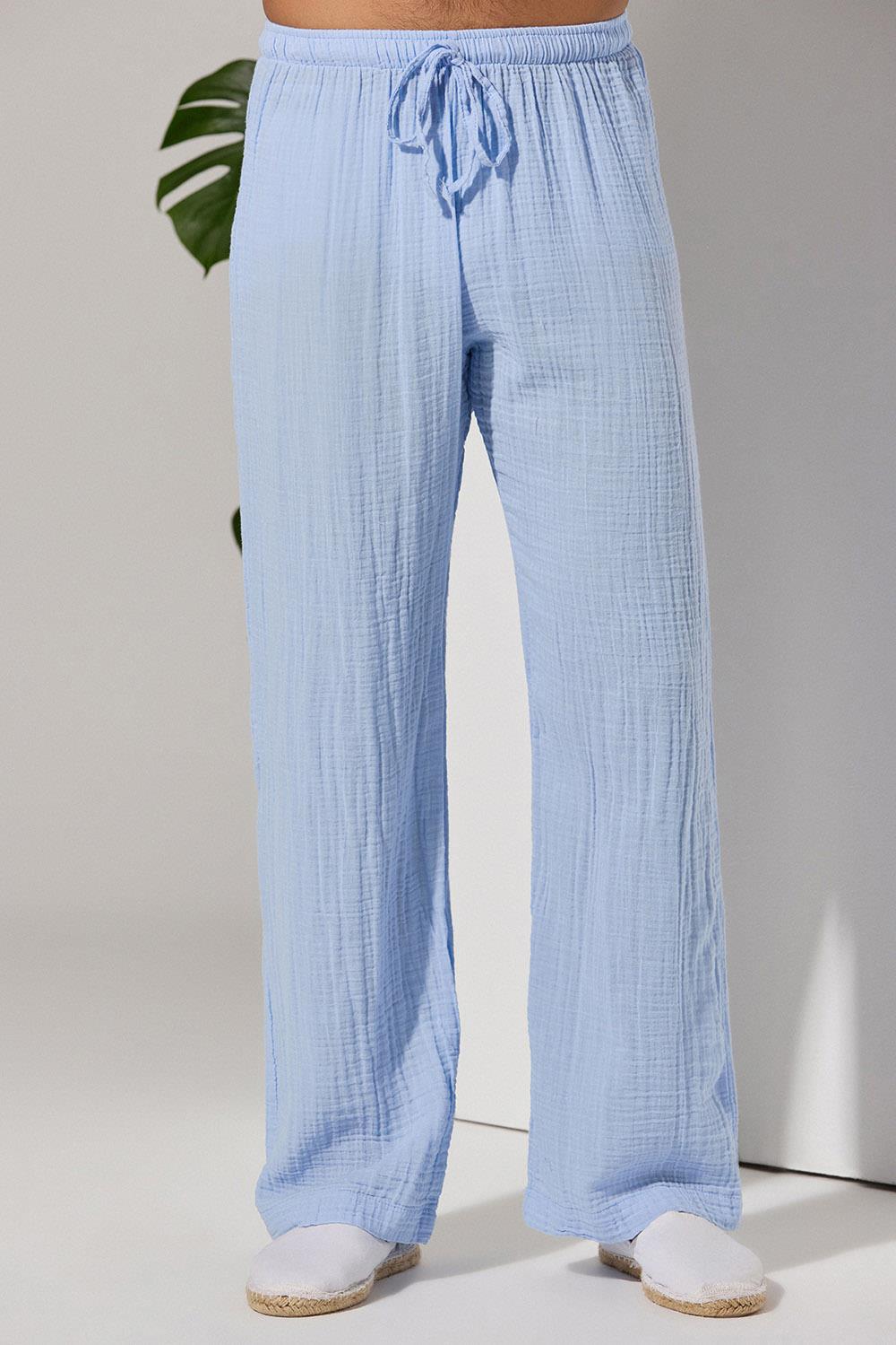 Double Face Relax Mavi Unisex Pantolon