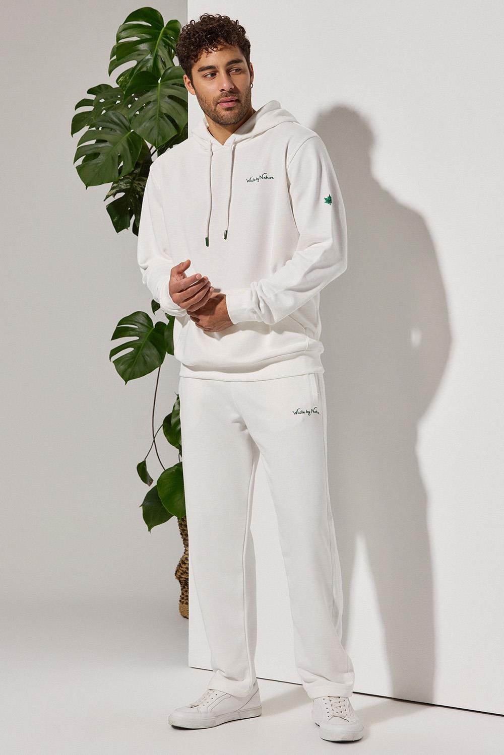 Unisex Düz Paça Eşofman Altı