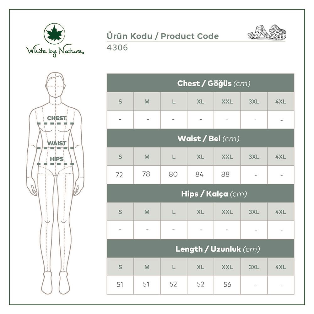 Gabardin Erkek Beyaz Şort