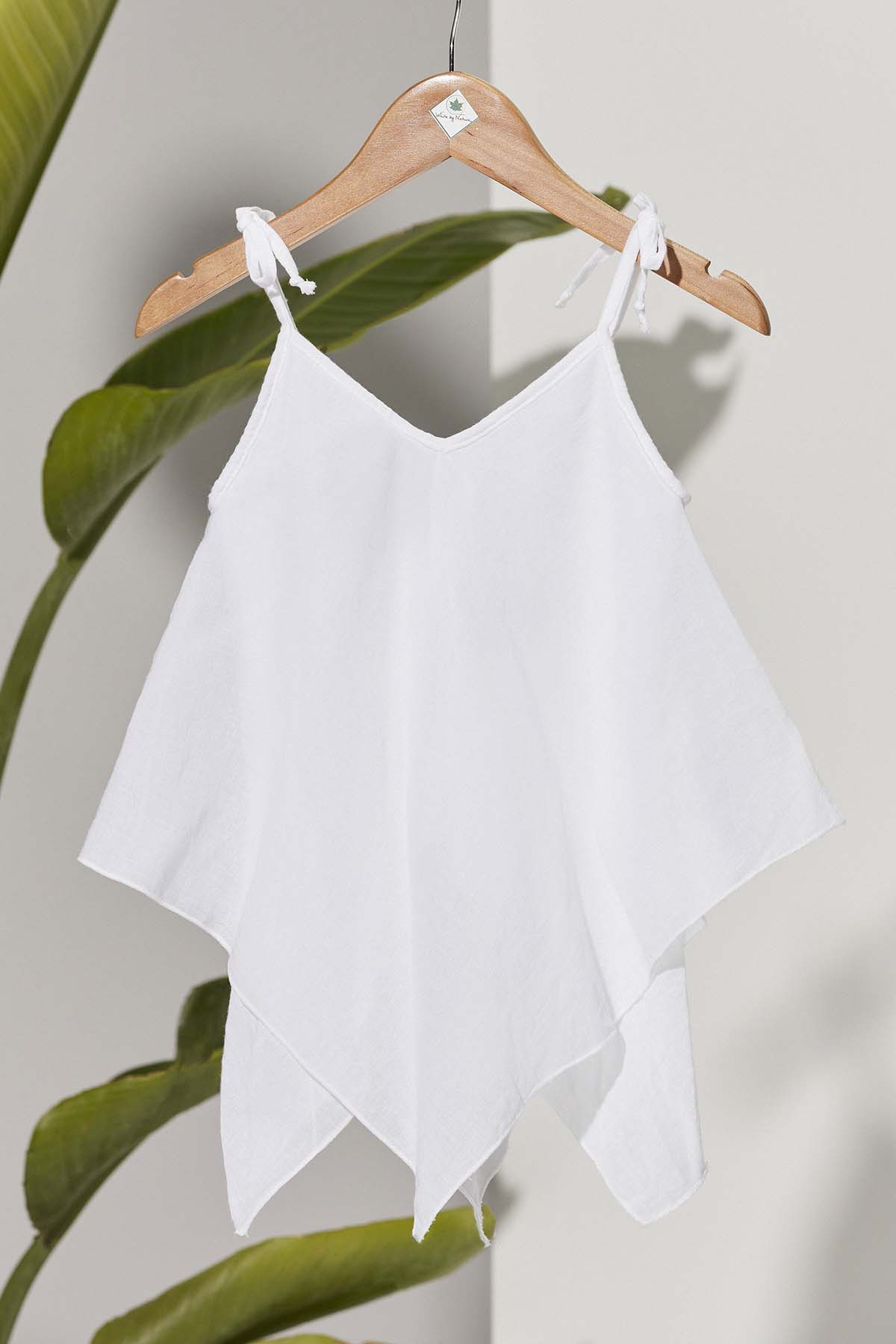 Mendil Çocuk Beyaz Elbise