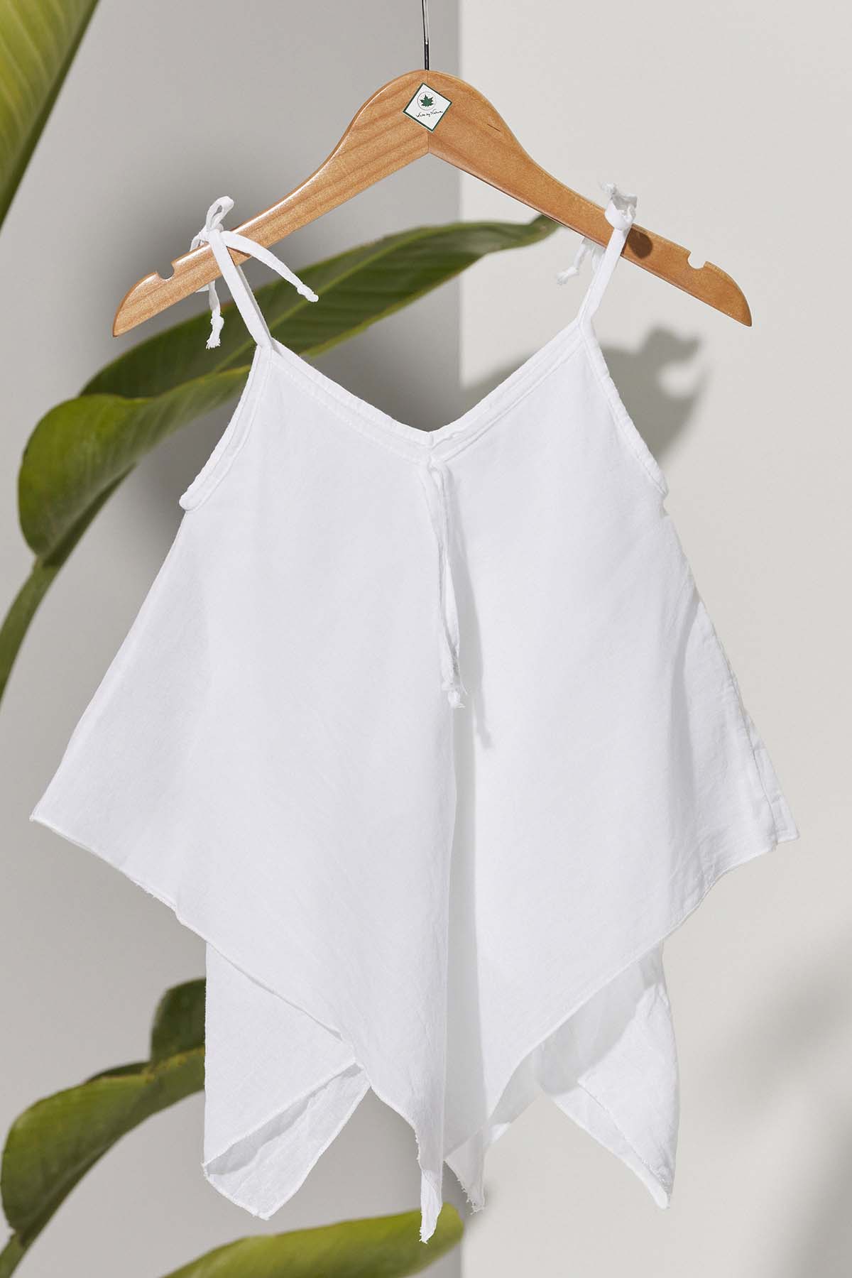 Mendil Çocuk Beyaz Elbise