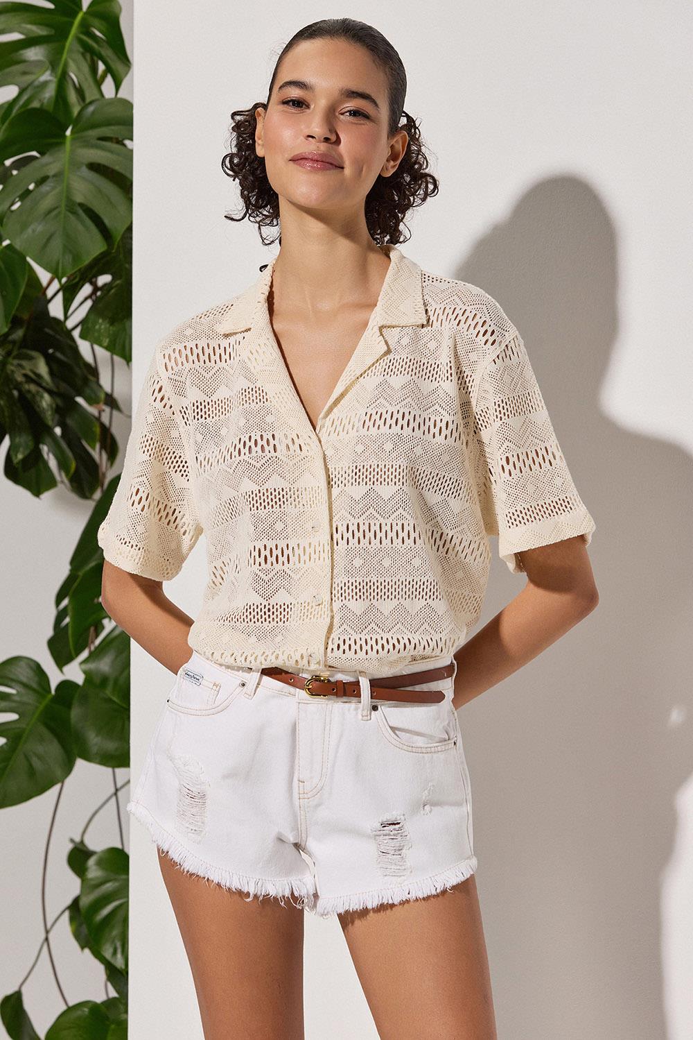 Naturel Zigzag Resort Gömlek