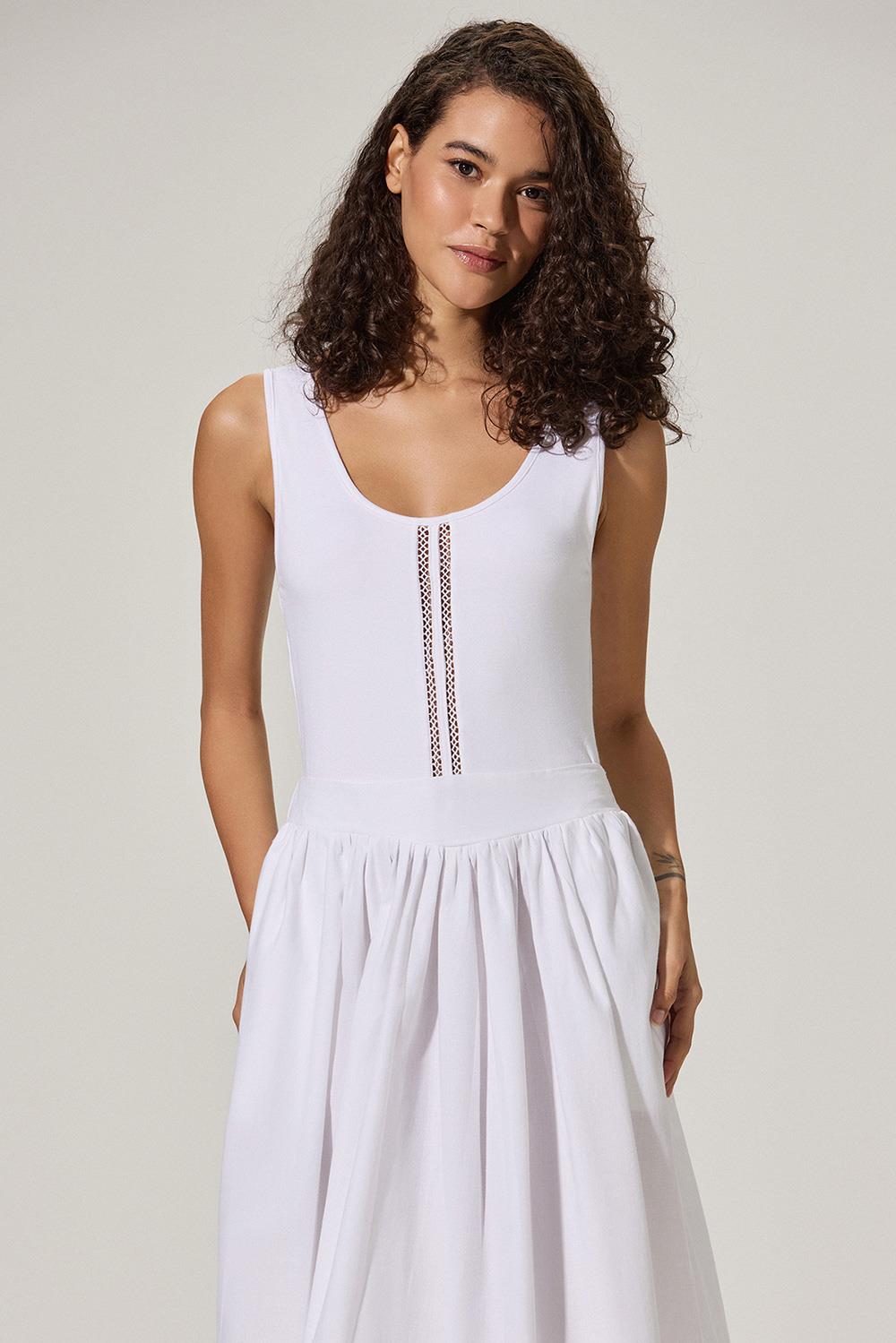 Combed Detailed Designer Dress