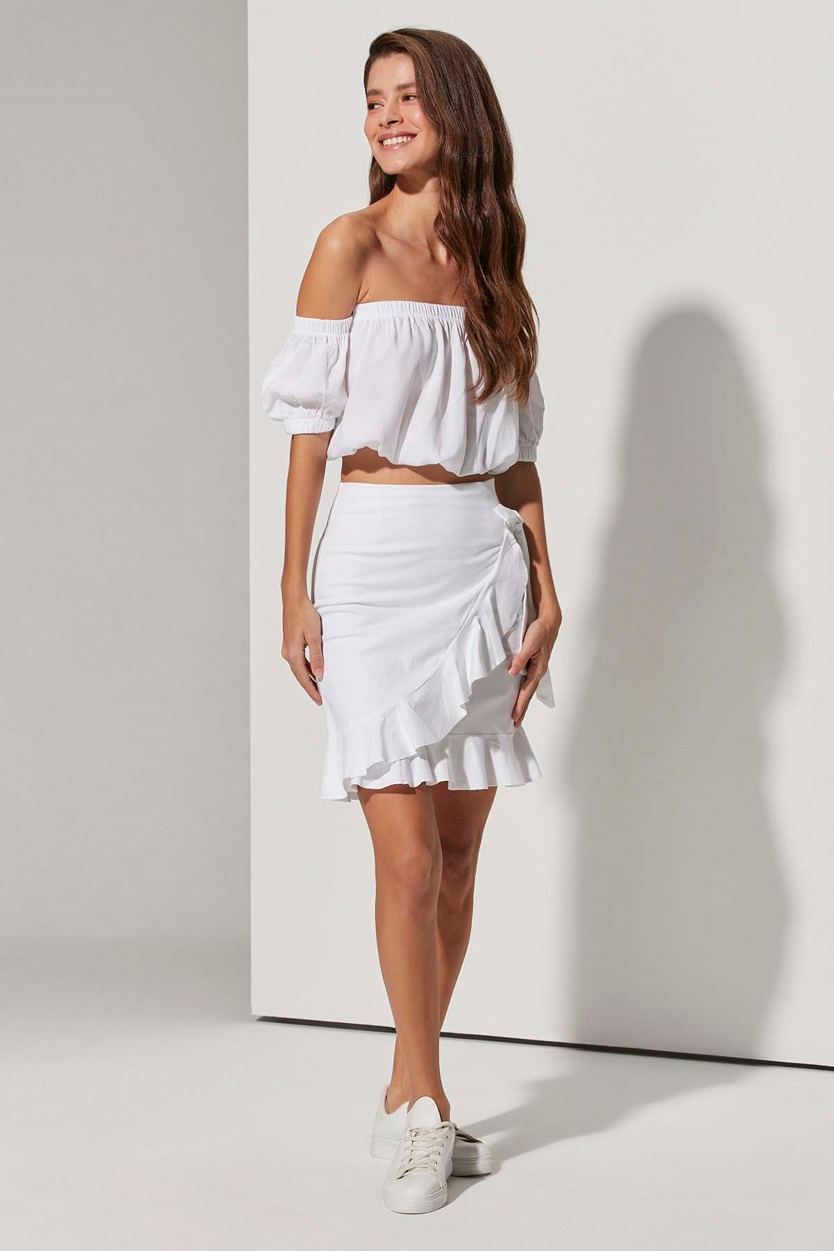 Frilled Skirt